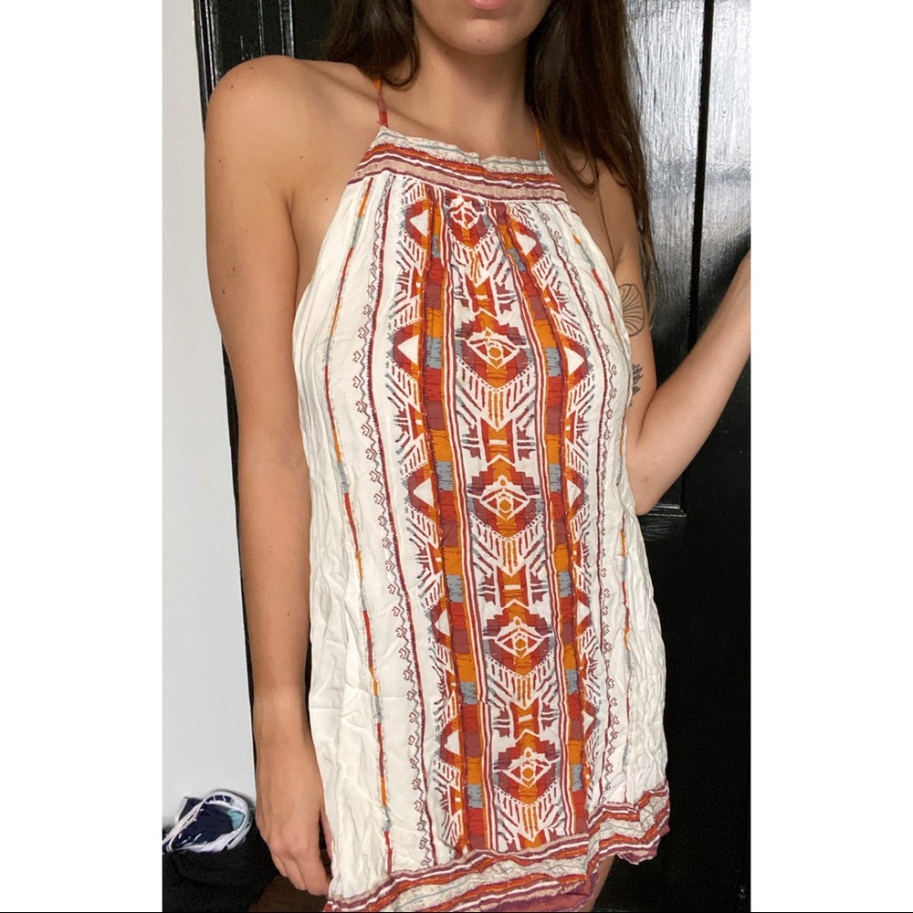 Tribal pattern dress